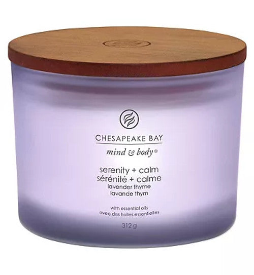 Chesapeake Bay Candle 3-Wick Jar Serenity & Calm