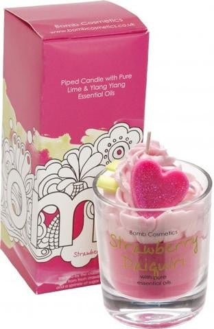 Bomb Cosmetics Piped Candle - Strawberry Daiquiri