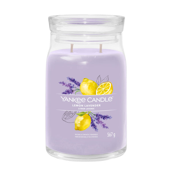 Lemon Lavender - Yankee Candle Large Signature Jar Candle