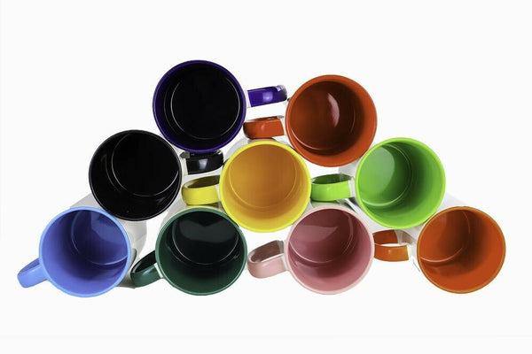 Personalised 11oz Ceramic Mugs - Various Colours