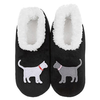 Snoozies Pairables Super Soft Sherpa Womens House Slippers - Two Cats