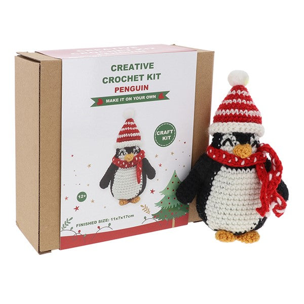 Creative Crochet Kit Xmas Penguin