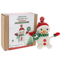 Creative Crochet Kit Xmas Snowman