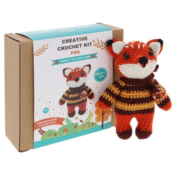 Creative Crochet Kit Fox