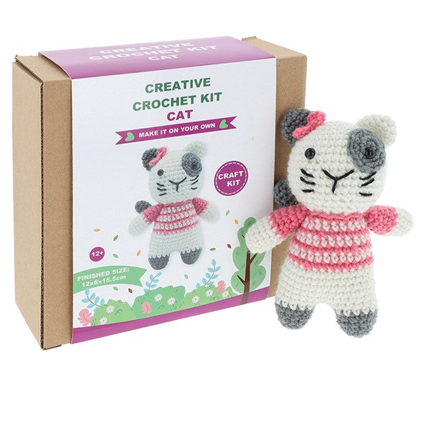 Creative Crochet Kit Cute Cat
