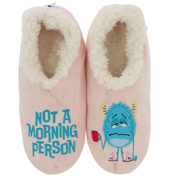 Snoozies! Pairables Slippers Morning Person