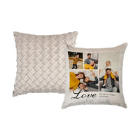 Personalised Soft Velvet Cushion Cover 40 x 40 cm