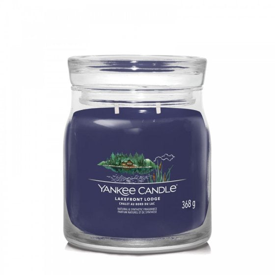 Lakefront Lodge - Yankee Candle Medium Signature Jar Candle