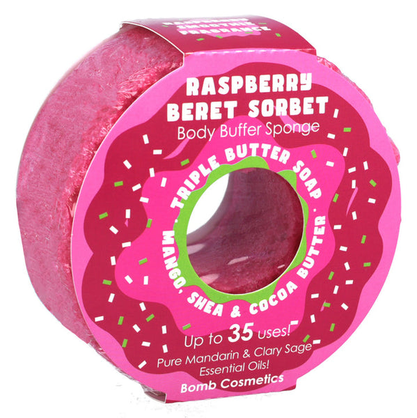 Bomb Cosmetics Shower Soap Raspberry Beret Sorbet
