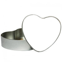 Personalised Tin Metal Heart Shape