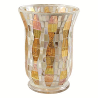 Yankee Candle Gold Wave Mosaic Jar Holder