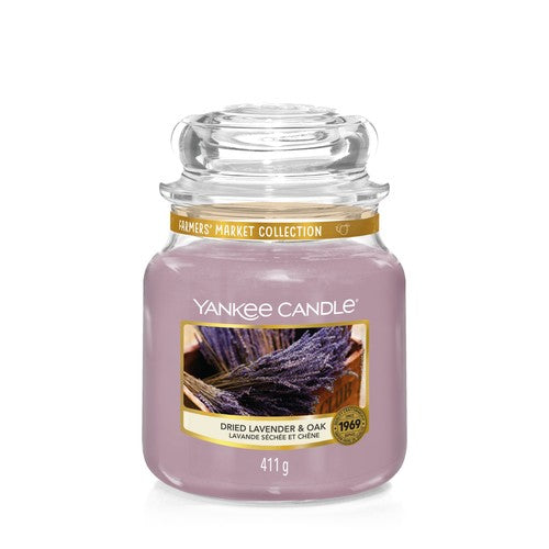 Yankee Candle Dried Lavender Oak Medium Jar