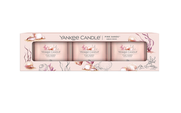 Pink Sands - Yankee Candle 3 Filled Votives