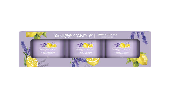 Lemon Lavender - Yankee Candle 3 Filled Votives