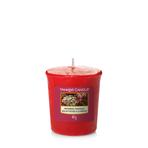 Yankee Candle Peppermint Pin Wheels Votive