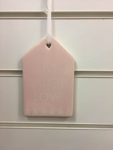 Botanica Pink Live Laugh Love Plaque