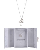 Equilibrium  Silver Plated Modern keepsake 21st Necklace