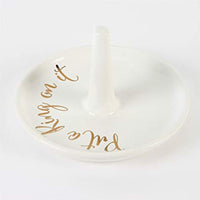Always and Forever Ceramic Ring Holder  - Put a Ring