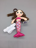 Personalised Mermaid Brunette