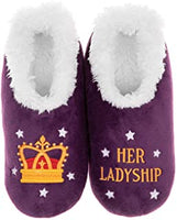 Snoozies Pairables Super Soft Sherpa Womens House Slippers - Her Ladyship