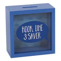 Hook ,Line & Saver Frame Money Box