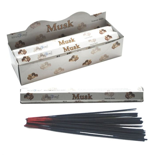 Stamford Premium Hex Range Incense Sticks - Musk