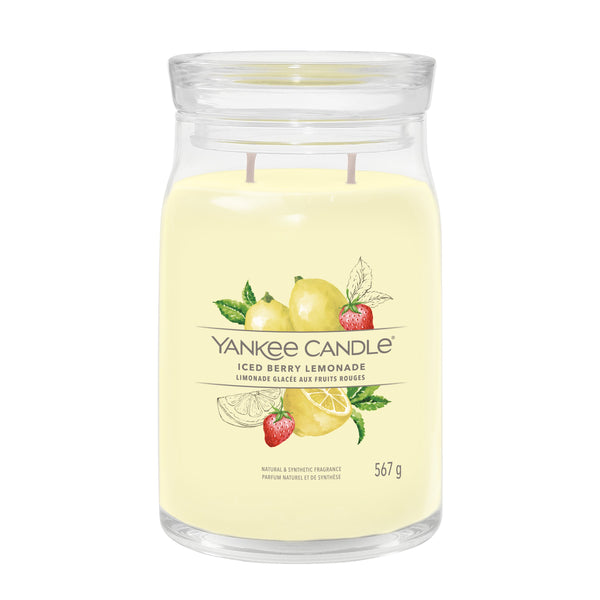 Iced Berry Lemonade - Yankee Candle Large Signature Jar Candle