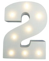 Peace & Thyme Light Up Number