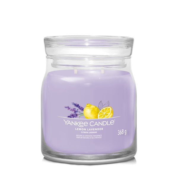 Lemon Lavender - Yankee Candle Medium Signature Jar Candle