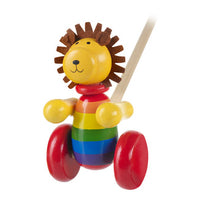 Orange Tree Toys Lion Push Along