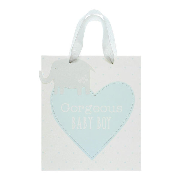 Petit Cheri "Gorgeous Baby Boy" Medium Gift Bag