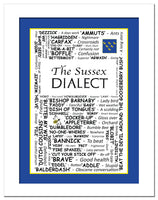The Sussex Dialect - Art Print Poster