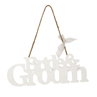 Juliana Wedding Collection MDF Plaque - Bride & Groom