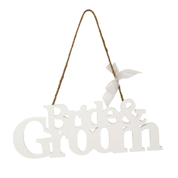 Juliana Wedding Collection MDF Plaque - Bride & Groom