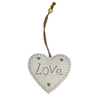 Love Story Hanging Heart Decoration "Love"