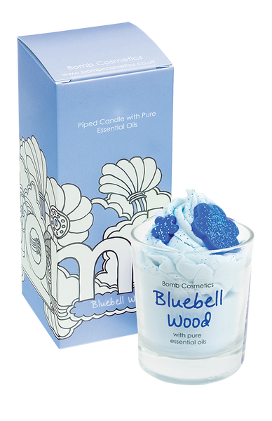 Bomb Cosmetics Piped Candle - Bluebell Wood