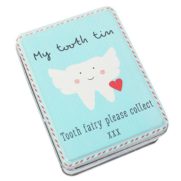 My Tooth Tin - Tooth Fairy Please Collect