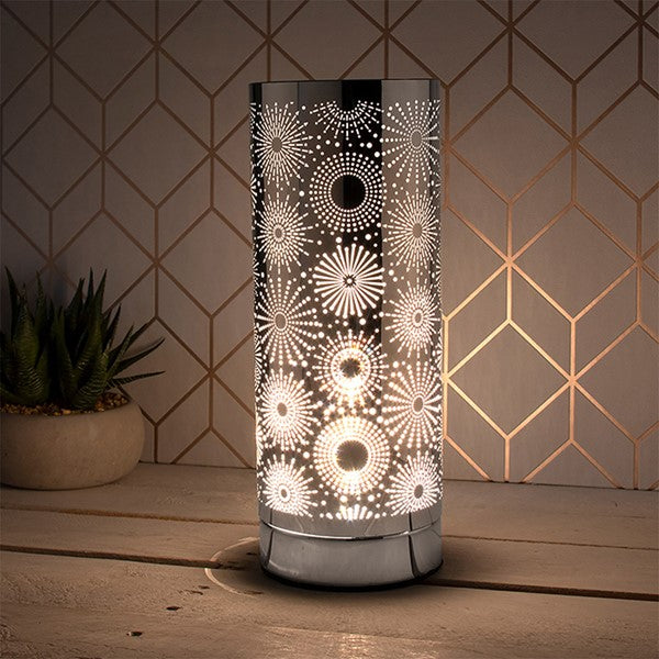 Aroma Bulb Motto Cylinder Lamp Sparkle Silver