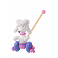 Orange Tree Toys Pom Pom The Poodle Push Along