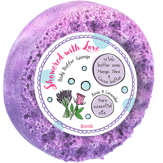 Bomb Cosmetics Shower Soap Rose & Lavender