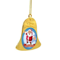 Personalised Double sided Metal Christmas Bell