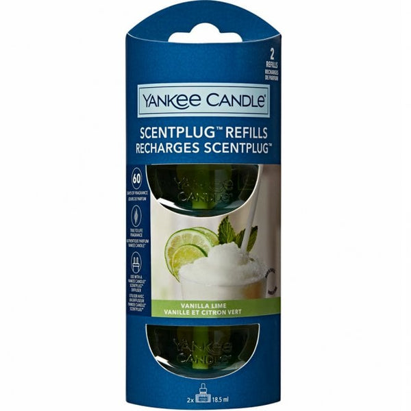 Yankee Candle Vanilla Lime ScentPlug Refill - 2 Pack